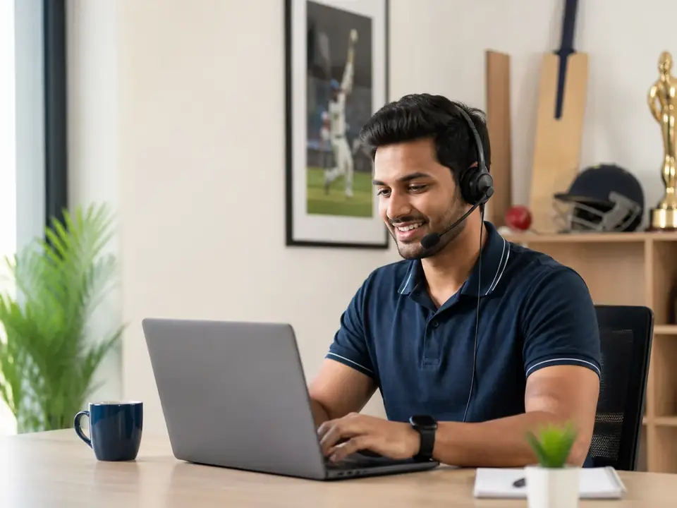 Customer support specialist helping with rs9 app questions