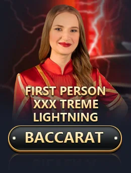 First Person Xxxtreme Lightning Baccarat game thumbnail