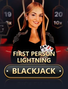 First Person Lightning Blackjack game thumbnail