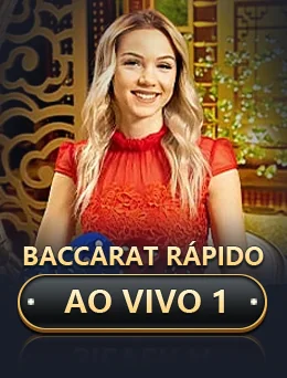 Baccarat Rápido Ao Vivo 1 game thumbnail